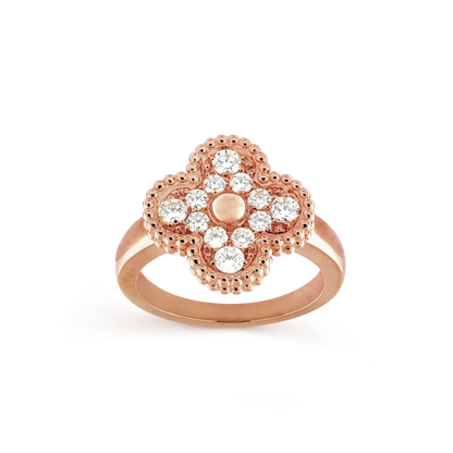 [Echo Fine ]CLOVER DIAMOND RING