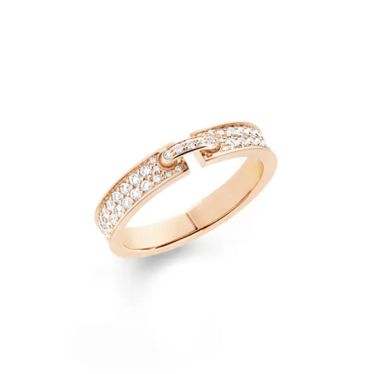 [Echo Fine ]ALLIANCE LIENS VIDENCE PAVED DIAMOND 4MM RING