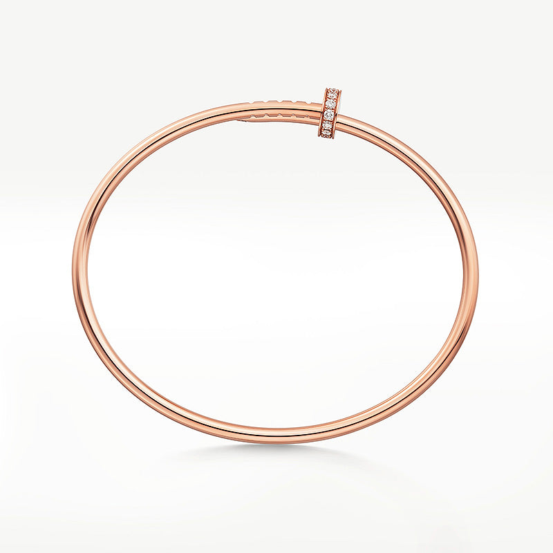 [Echo Fine ]JUSTE BRACELET 2.5MM DIAMONDS