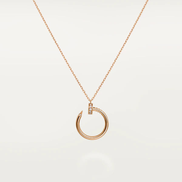 [Echo Fine ]JUSTE NECKLACE PINK GOLD