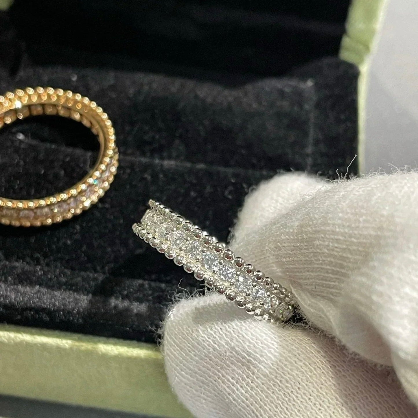 [Echo Fine ]PERLEE DIAMOND ROSE GOLD RING