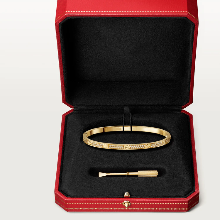 [Echo Fine ]LOVE BRACELET 3.65MM DIAMOND-PAVED