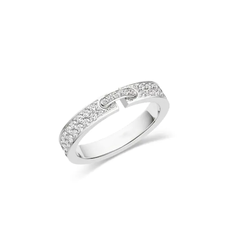[Echo Fine ]ALLIANCE LIENS VIDENCE PAVED DIAMOND 4MM RING