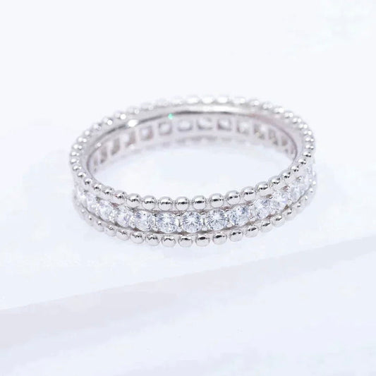 [Echo Fine ]PERLEE DIAMOND SILVER RING