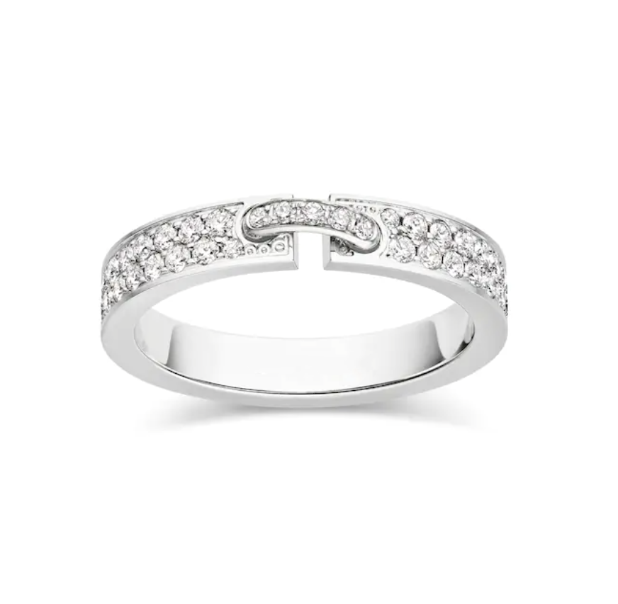 [Echo Fine ]ALLIANCE LIENS VIDENCE PAVED DIAMOND 4MM RING