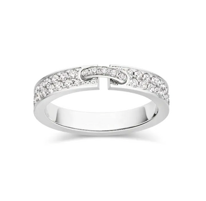 [Echo Fine ]ALLIANCE LIENS VIDENCE PAVED DIAMOND 4MM RING