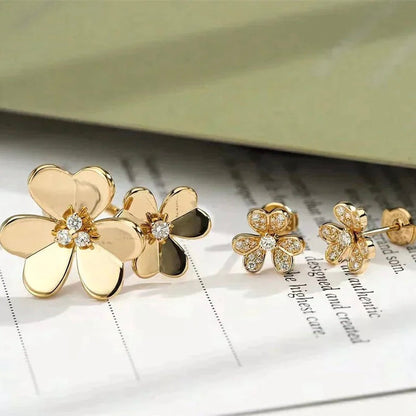 [Echo Fine ]CLOVER COMOS GOLD DIAMOND RING
