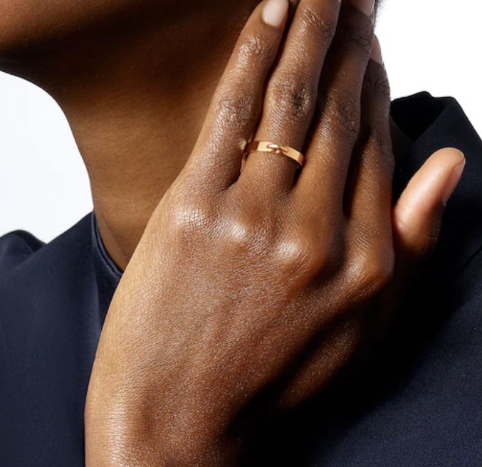 [Echo Fine ]ALLIANCE LIENS VIDENCE 3MM RING