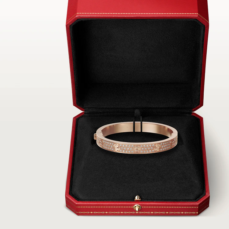 [Echo Fine ]LOVE BRACELET 6.1MM DIAMOND-PAVED