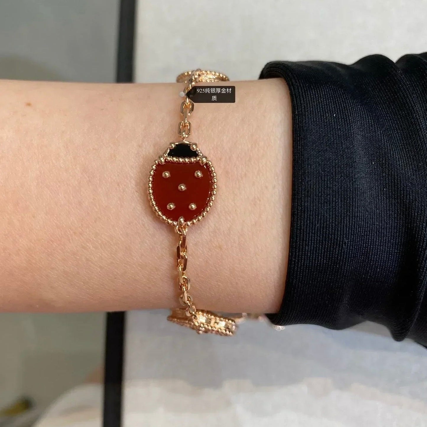 [Echo Fine ]LUCKY SPRING 5 MOTIF BRACELET