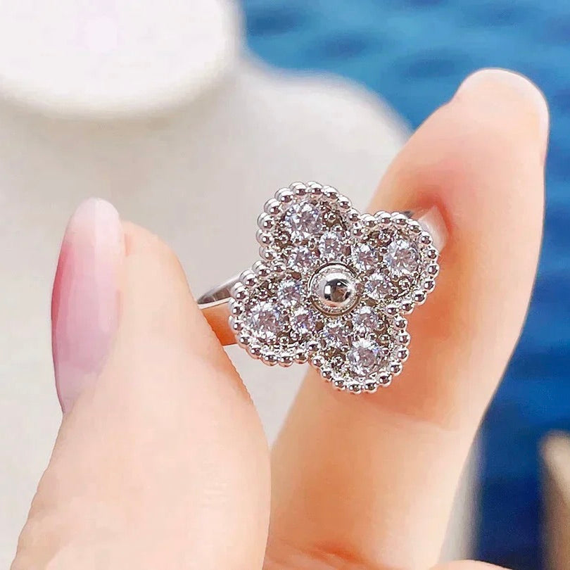 [Echo Fine ]CLOVER DIAMOND RING