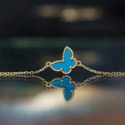 [Echo Fine ]BUTTERFLY TURQUOISE BUTTERFLY BRACELET