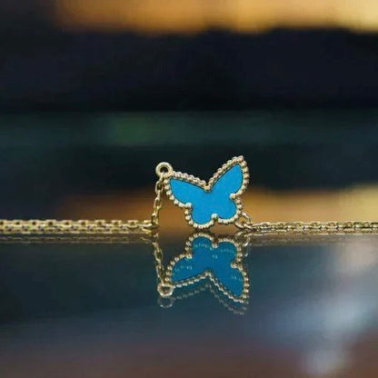 [Echo Fine ]BUTTERFLY TURQUOISE BUTTERFLY BRACELET
