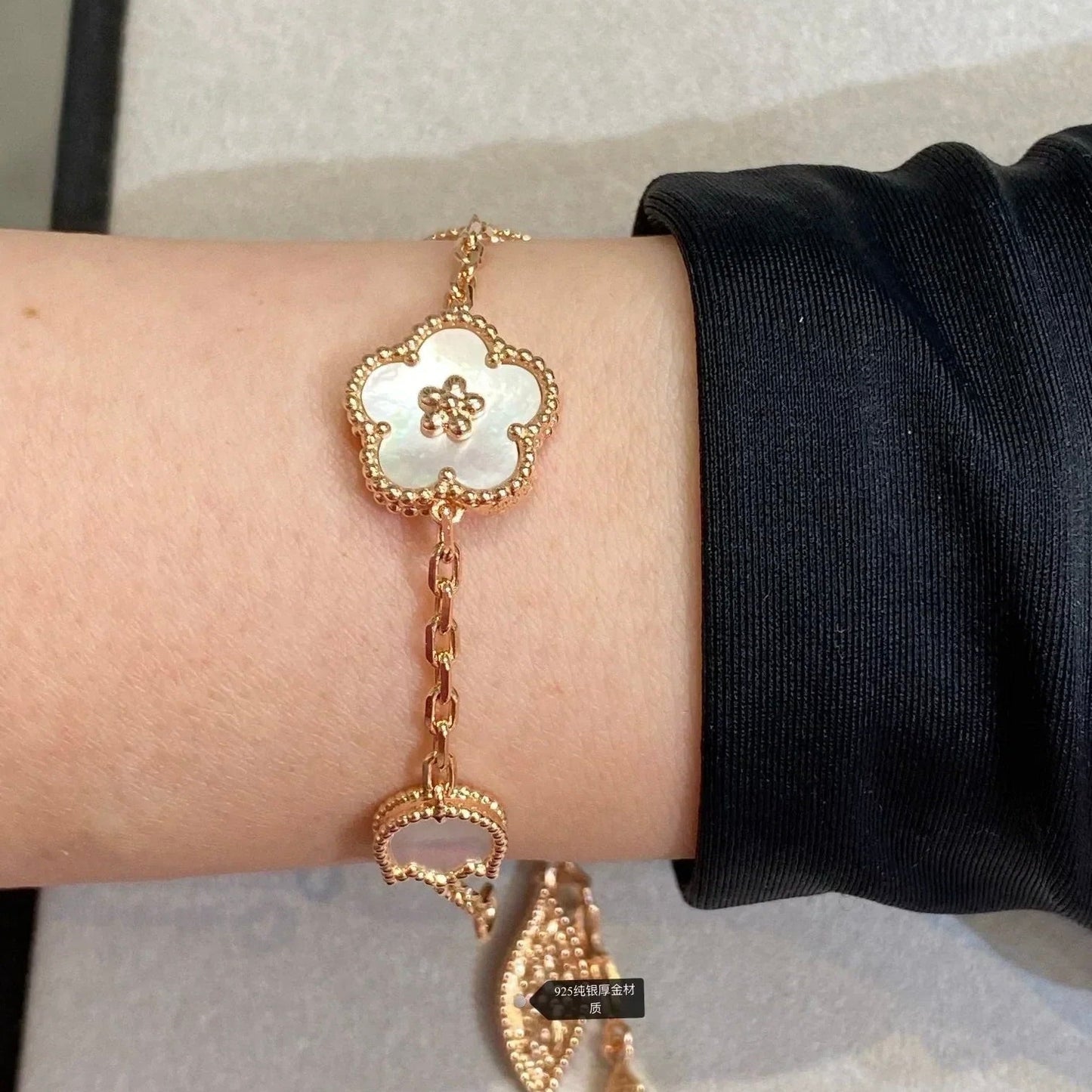 [Echo Fine ]LUCKY SPRING 5 MOTIF BRACELET