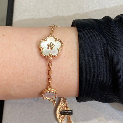[Echo Fine ]LUCKY SPRING 5 MOTIF BRACELET