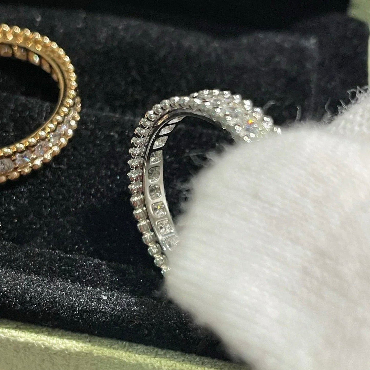 [Echo Fine ]PERLEE DIAMOND SILVER RING