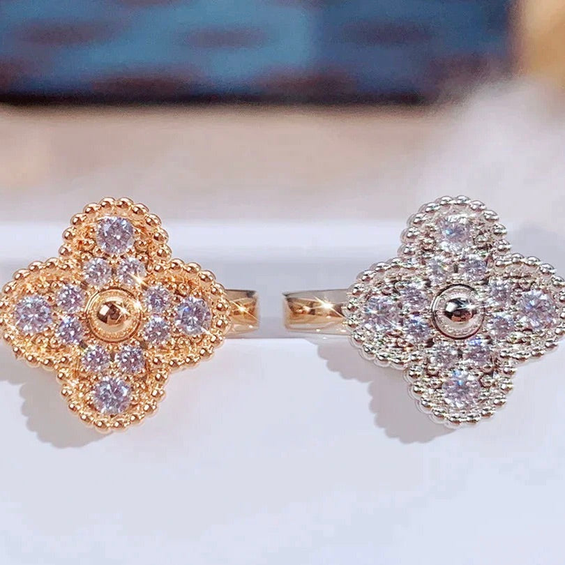 [Echo Fine ]CLOVER DIAMOND RING