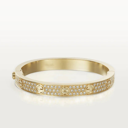 [Echo Fine ]LOVE BRACELET 6.1MM DIAMOND-PAVED