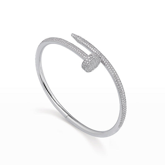 [Echo Fine ]JUSTE BRACELET 3.5MM ALL DIAMONDS