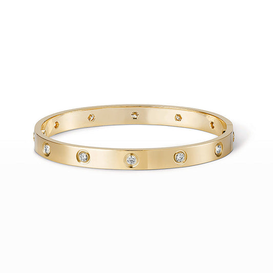 [Echo Fine ]LOVE BRACELET 6.1MM 10 DIAMONDS