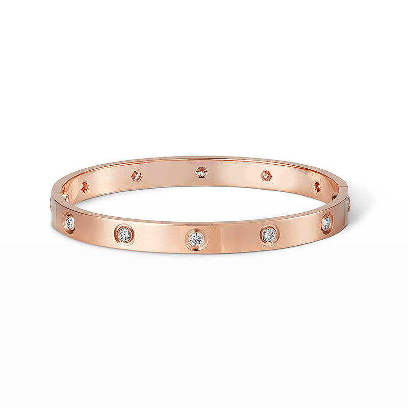 [Echo Fine ]LOVE BRACELET 6.1MM 10 DIAMONDS