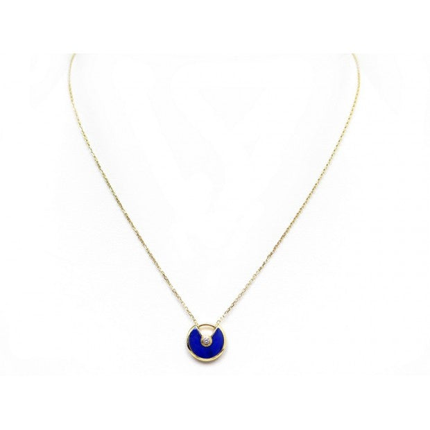 [Echo Fine ]AMULETTE ROSE GOLD AGATE NECKLACE