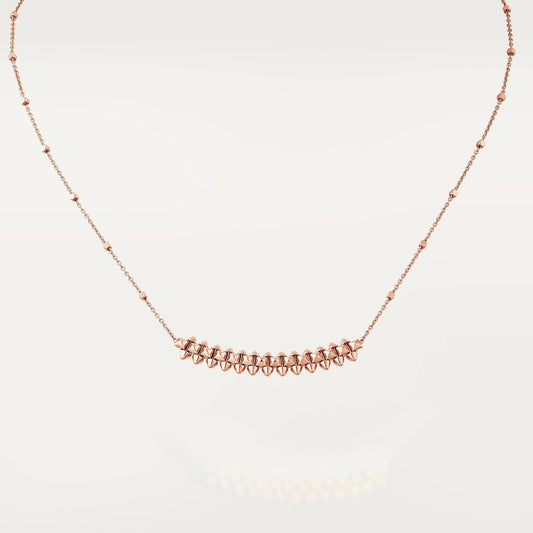 [Echo Fine ]CLASH PINK GOLD NECKLACE