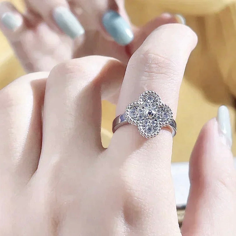 [Echo Fine ]CLOVER DIAMOND RING