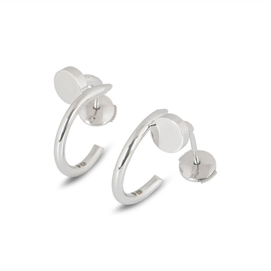 [Echo Fine ]JUSTE EARRINGS SILVER