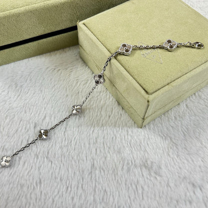 [Echo Fine ]CLOVER 6 MOTIF DIAMOND BRACELET