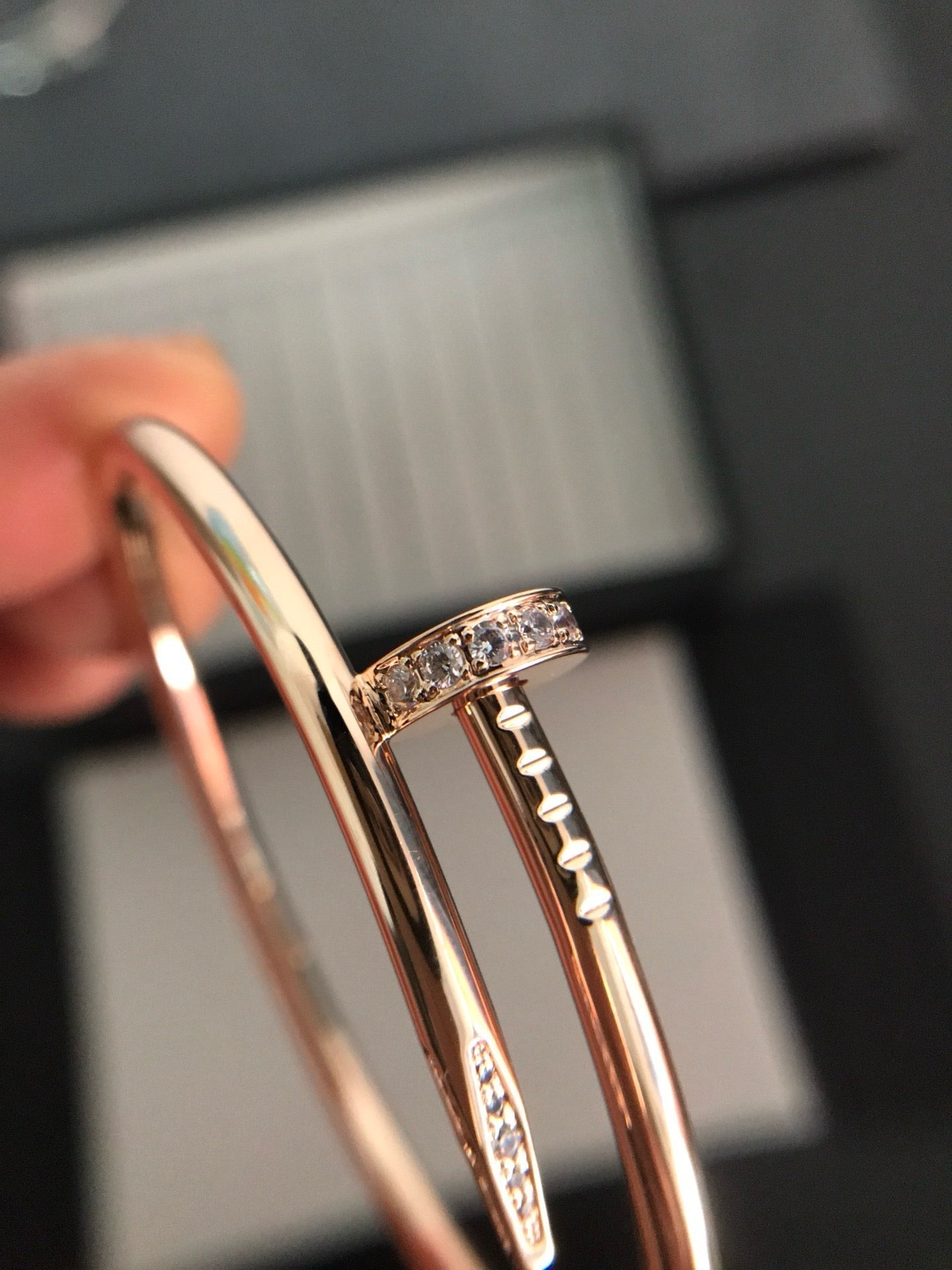 [Echo Fine ]JUSTE BRACELET 3.5MM DIAMONDS