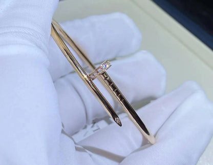 [Echo Fine ]JUSTE BRACELET 2.5MM DIAMONDS