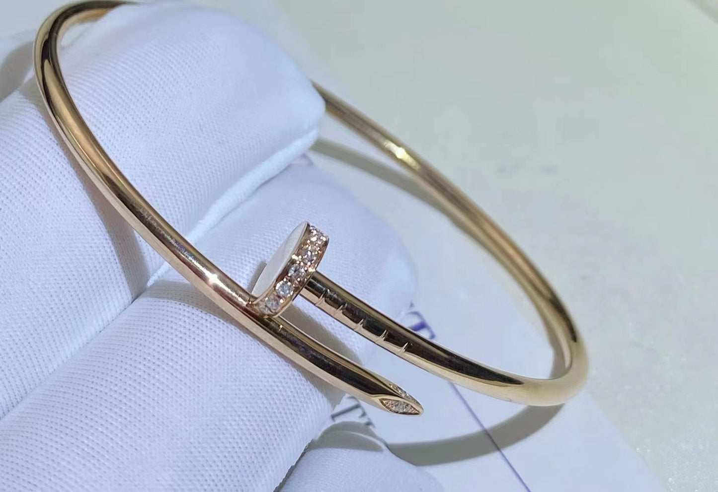 [Echo Fine ]JUSTE BRACELET 2.5MM DIAMONDS