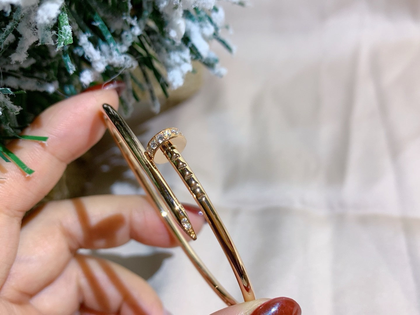 [Echo Fine ]JUSTE BRACELET 2.5MM DIAMONDS