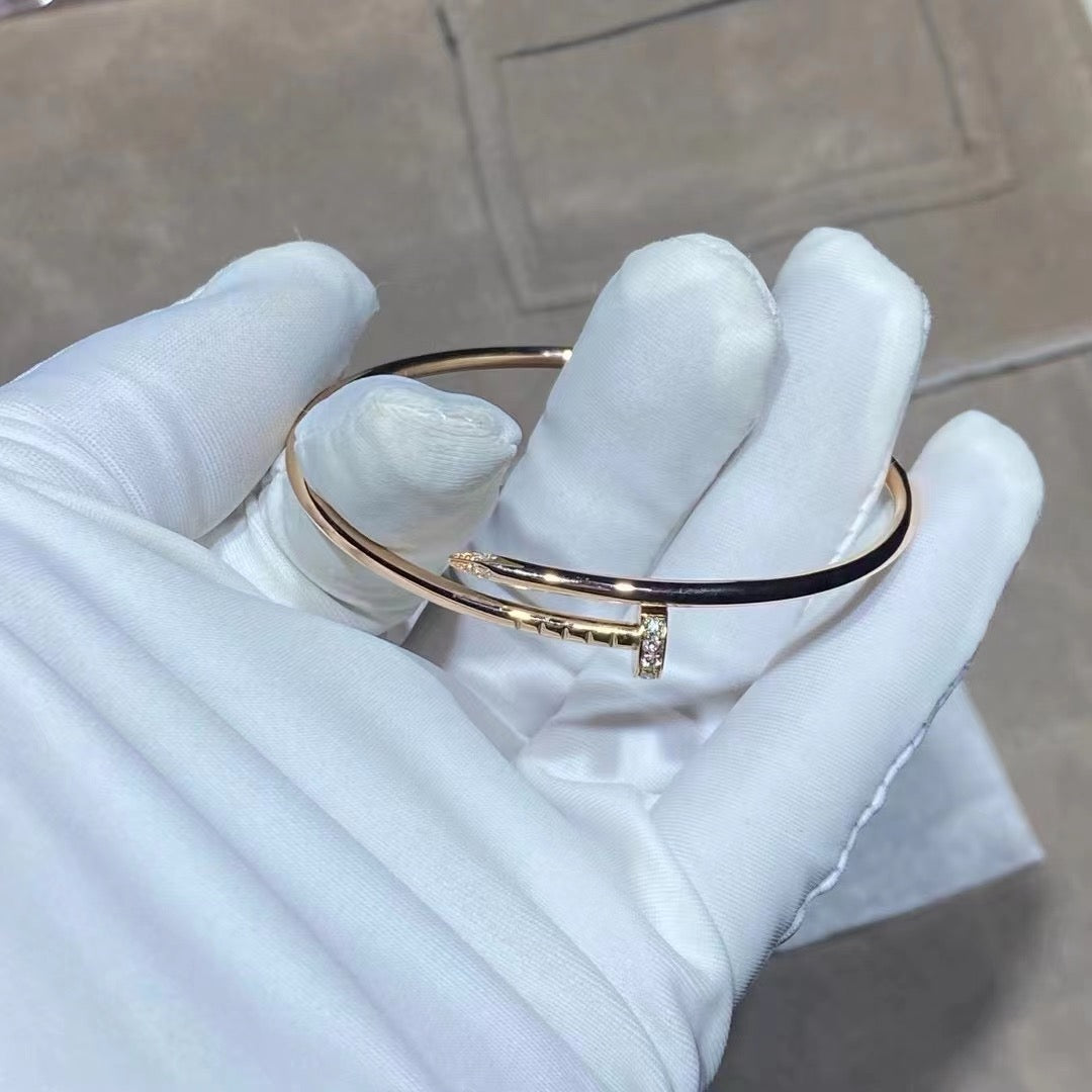 [Echo Fine ]JUSTE BRACELET 2.5MM DIAMONDS
