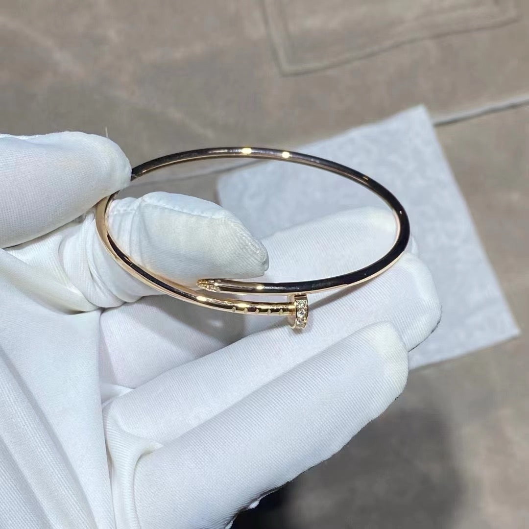 [Echo Fine ]JUSTE BRACELET 2.5MM DIAMONDS