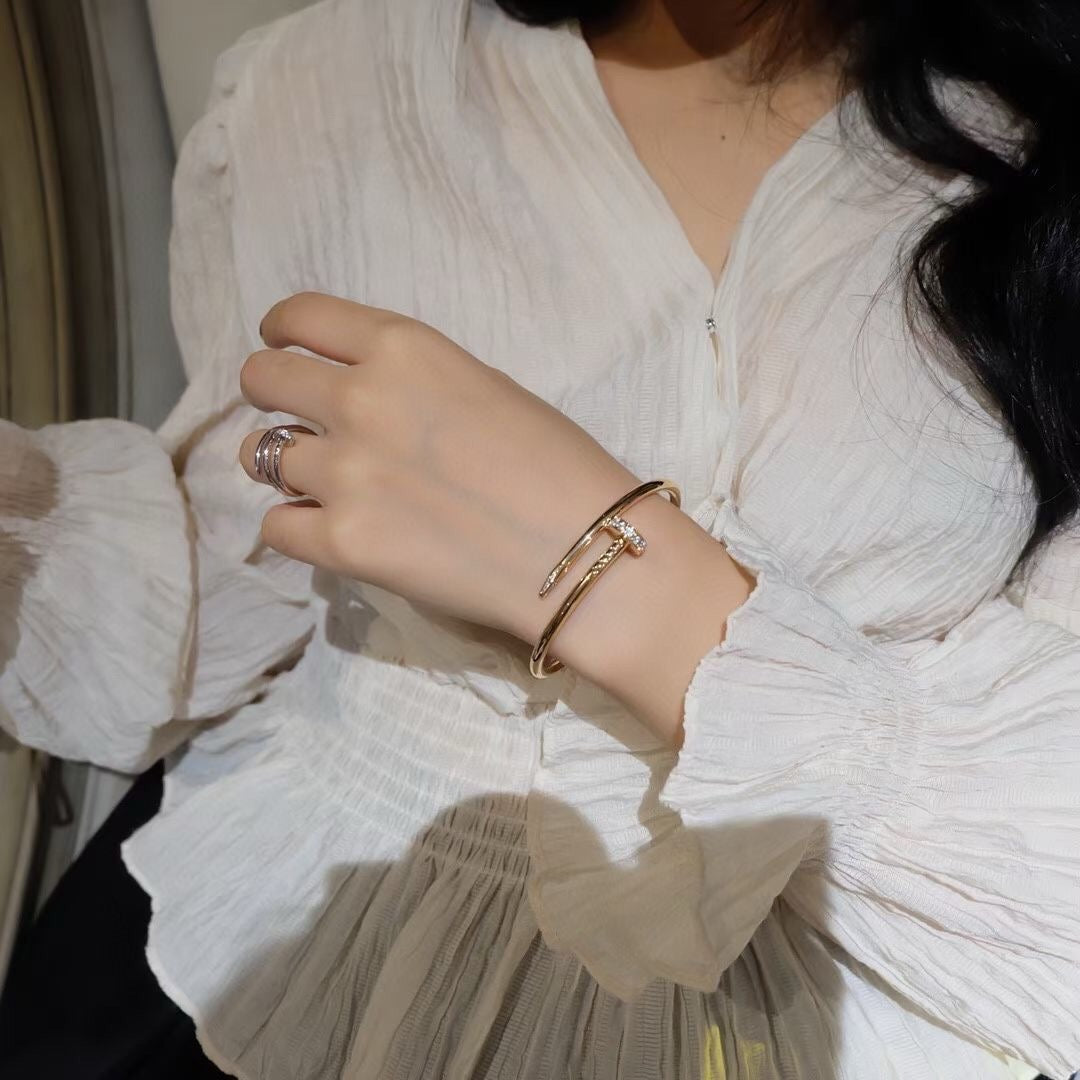 [Echo Fine ]JUSTE BRACELET 3.5MM DIAMONDS