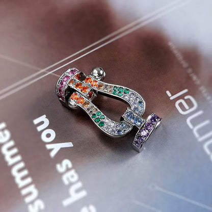 [Echo Fine ]FORCE LARGE HORSESHOE CLASP  METAL BRACELET