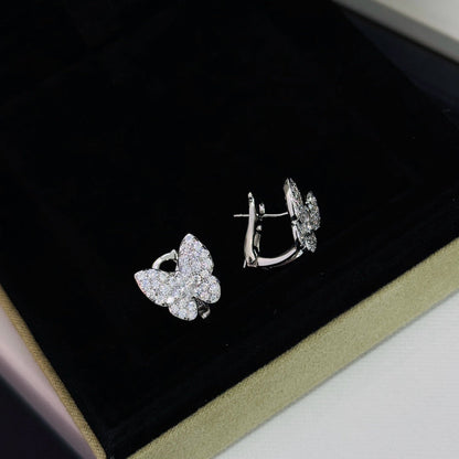 [Echo Fine ]BUTTERFLY ALL DIAMOND EARRINGS