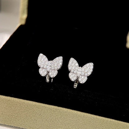 [Echo Fine ]BUTTERFLY ALL DIAMOND EARRINGS