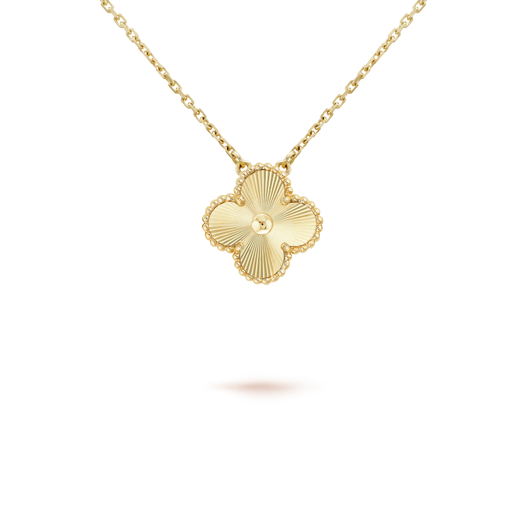 [Echo Fine ]CLOVER 15MM LASER NECKLACE