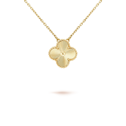 [Echo Fine ]CLOVER 15MM LASER NECKLACE