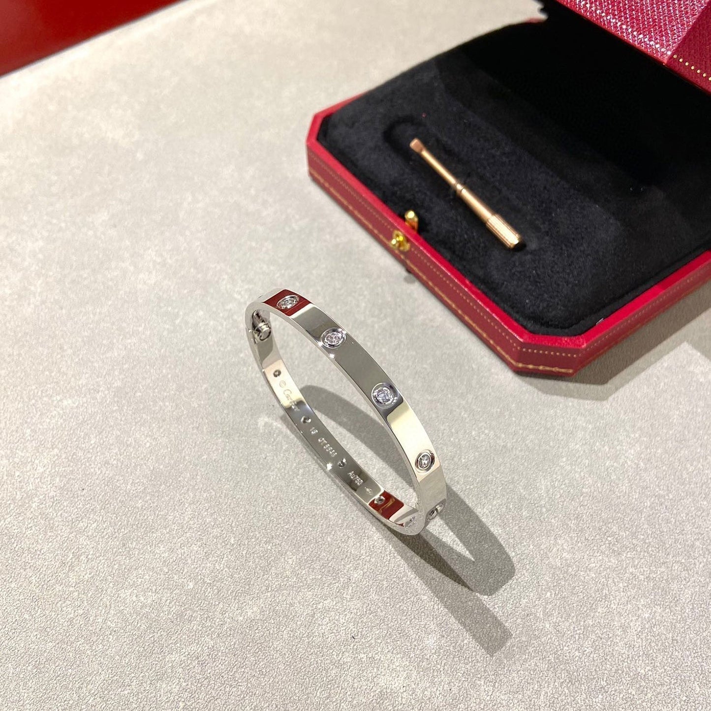 [Echo Fine ]LOVE BRACELET 6.1MM 10 DIAMONDS