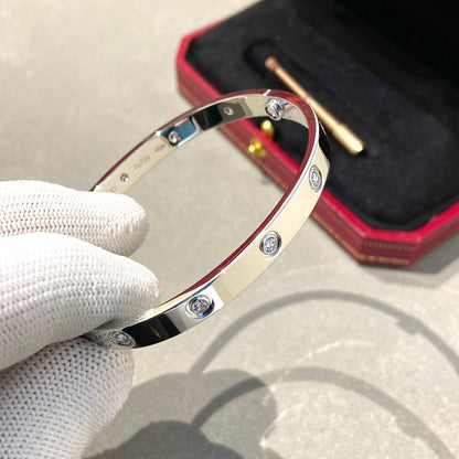 [Echo Fine ]LOVE BRACELET 6.1MM 10 DIAMONDS