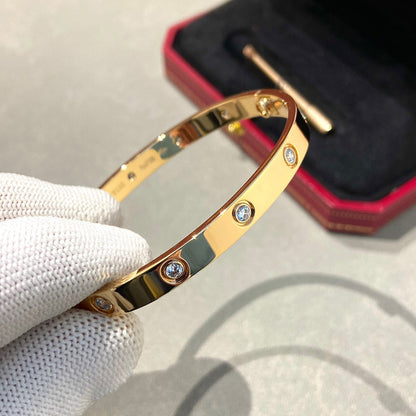 [Echo Fine ]LOVE BRACELET 6.1MM 10 DIAMONDS