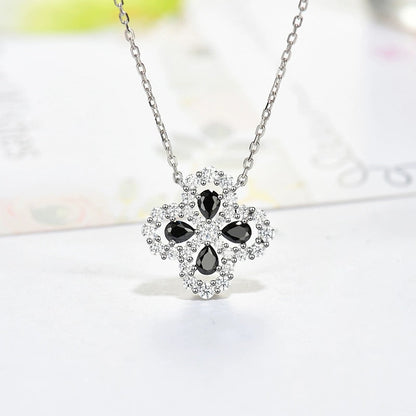 [Echo Fine ]LOOP NECKLACE FULL MOTIF DIAMOND 16MM MULTIPLE COLORS