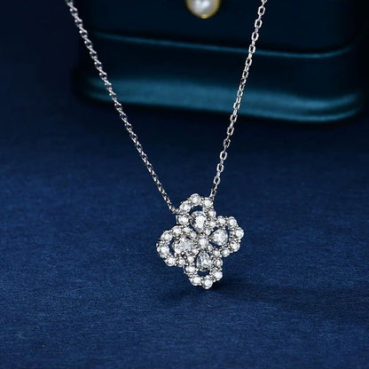 [Echo Fine ]LOOP NECKLACE FULL MOTIF DIAMOND 16MM MULTIPLE COLORS