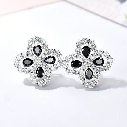 [Echo Fine ]LOOP EARRINGS FULL MOTIF DIAMOND 16MM
