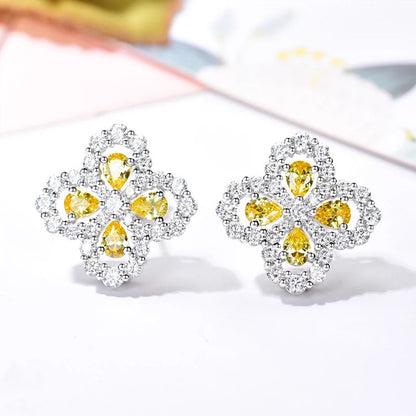 [Echo Fine ]LOOP EARRINGS FULL MOTIF DIAMOND 16MM