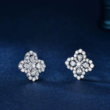 [Echo Fine ]LOOP EARRINGS FULL MOTIF DIAMOND 16MM